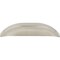 Jeffrey Alexander 3" / 96 mm Center-to-Center Satin Nickel Elara Cabinet Pinch Pull 484-396SN - alternate 2